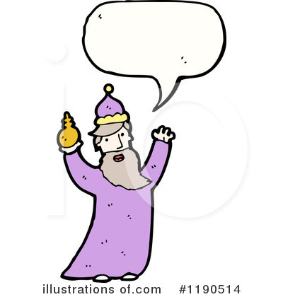 Royalty-Free (RF) Wiseman Clipart Illustration by lineartestpilot - Stock Sample #1190514