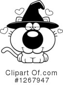 Witch Cat Clipart #1267947 by Cory Thoman