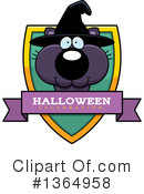 Witch Cat Clipart #1364958 by Cory Thoman