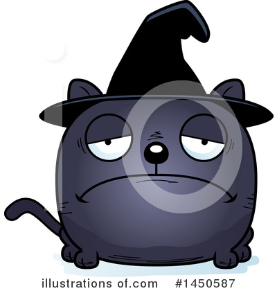 Royalty-Free (RF) Witch Cat Clipart Illustration by Cory Thoman - Stock Sample #1450587