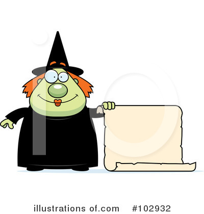 Witch Clipart #102932 by Cory Thoman
