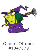 Witch Clipart #1047879 by toonaday