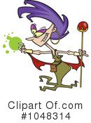 Witch Clipart #1048314 by toonaday