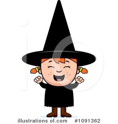 Royalty-Free (RF) Witch Clipart Illustration by Cory Thoman - Stock Sample #1091362