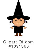 Witch Clipart #1091366 by Cory Thoman