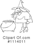 Witch Clipart #1114011 by djart