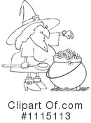 Witch Clipart #1115113 by djart