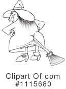 Witch Clipart #1115680 by djart