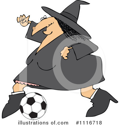Royalty-Free (RF) Witch Clipart Illustration by djart - Stock Sample #1116718