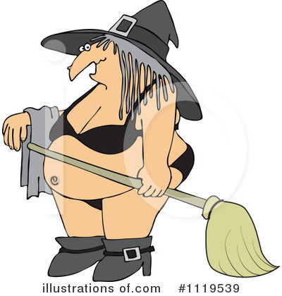 Witch Clipart #1119539 by djart