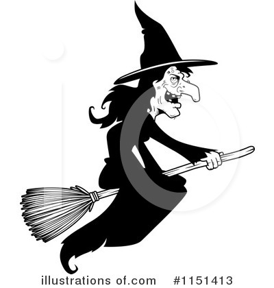 Royalty-Free (RF) Witch Clipart Illustration by Cory Thoman - Stock Sample #1151413