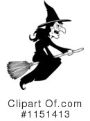 Witch Clipart #1151413 by Cory Thoman
