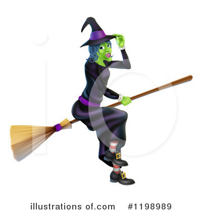 Witch Clipart #1198989 by AtStockIllustration