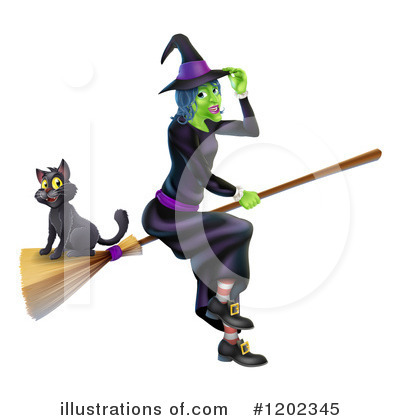 Witch Clipart #1202345 by AtStockIllustration