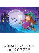 Witch Clipart #1207736 by visekart