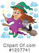 Witch Clipart #1207741 by visekart