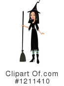 Witch Clipart #1211410 by peachidesigns