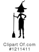 Witch Clipart #1211411 by peachidesigns