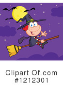 Witch Clipart #1212301 by Hit Toon