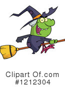 Witch Clipart #1212304 by Hit Toon