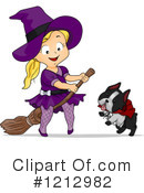 Witch Clipart #1212982 by BNP Design Studio