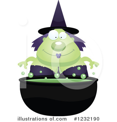 Witch Clipart #1232190 by Cory Thoman