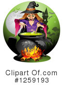 Witch Clipart #1259193 by merlinul