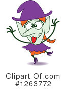 Witch Clipart #1263772 by Zooco