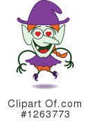 Witch Clipart #1263773 by Zooco