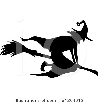 Royalty-Free (RF) Witch Clipart Illustration by Vector Tradition SM - Stock Sample #1264612