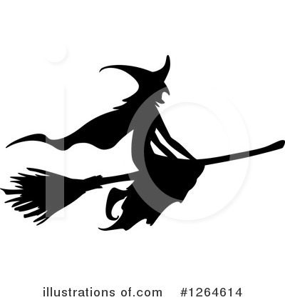 Royalty-Free (RF) Witch Clipart Illustration by Vector Tradition SM - Stock Sample #1264614