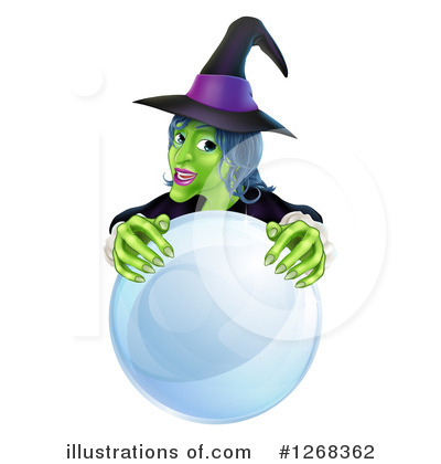 Witch Clipart #1268362 by AtStockIllustration
