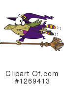 Witch Clipart #1269413 by toonaday