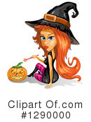Witch Clipart #1290000 by merlinul
