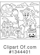 Witch Clipart #1344401 by visekart