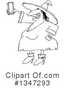 Witch Clipart #1347293 by djart