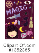 Witch Clipart #1352365 by BNP Design Studio
