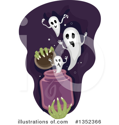 Royalty-Free (RF) Witch Clipart Illustration by BNP Design Studio - Stock Sample #1352366