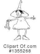 Witch Clipart #1355268 by djart