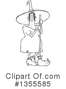 Witch Clipart #1355585 by djart