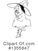 Witch Clipart #1355847 by djart