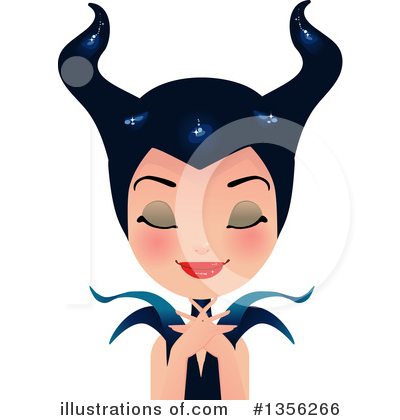Royalty-Free (RF) Witch Clipart Illustration by Melisende Vector - Stock Sample #1356266