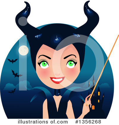Witch Clipart #1356268 by Melisende Vector