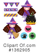 Witch Clipart #1362905 by BNP Design Studio