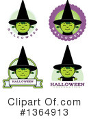 Witch Clipart #1364913 by Cory Thoman