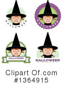 Witch Clipart #1364915 by Cory Thoman
