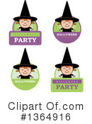 Witch Clipart #1364916 by Cory Thoman