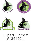 Witch Clipart #1364921 by Cory Thoman