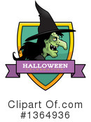 Witch Clipart #1364936 by Cory Thoman
