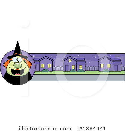 Royalty-Free (RF) Witch Clipart Illustration by Cory Thoman - Stock Sample #1364941